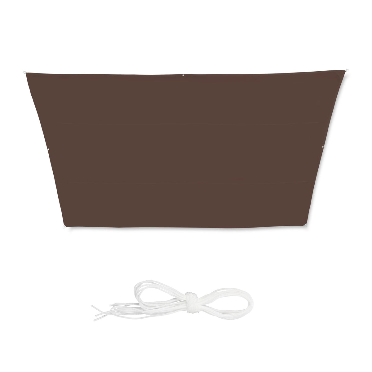 Sun sail trapezoidal brown