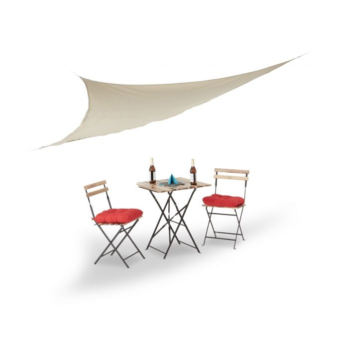 Sun sail triangular beige
