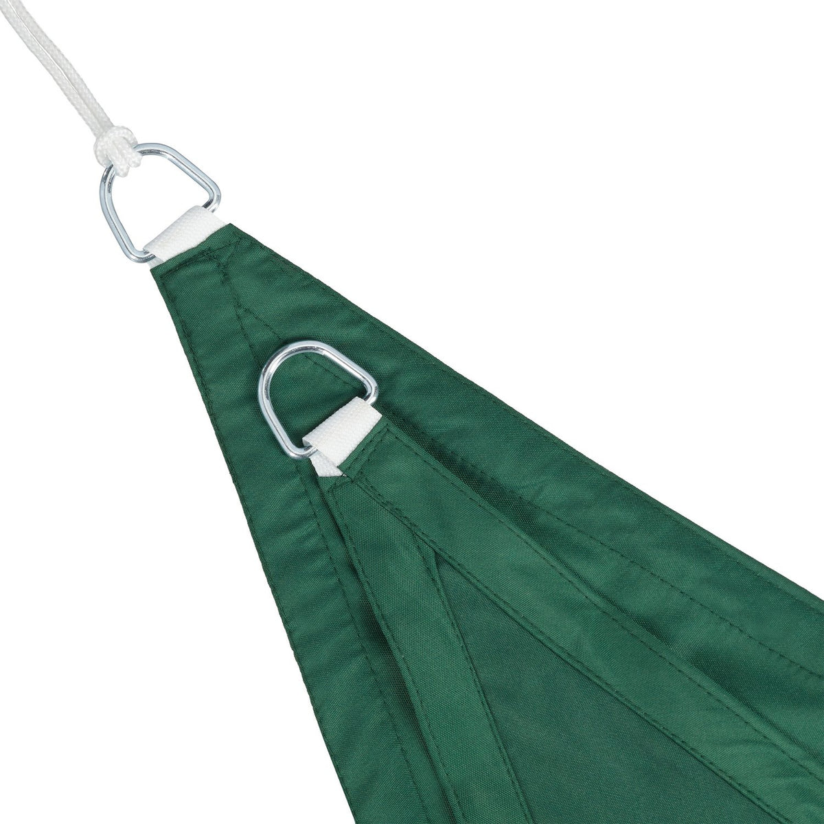Sun sail triangular green