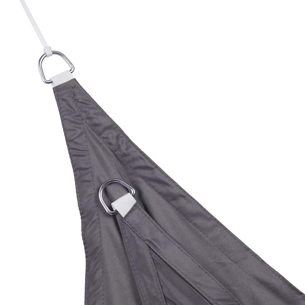 Sun sail triangular grey