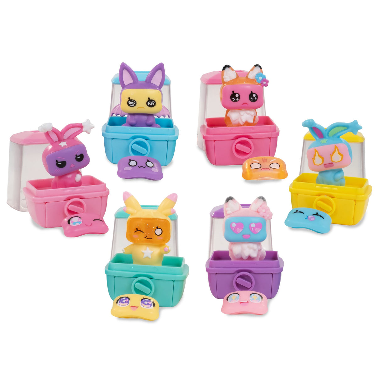 Surprise Kawaii Mini Figure with Capsule & Expressions