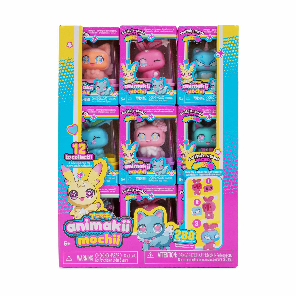 Surprise Kawaii Mini Figure with Capsule & Expressions