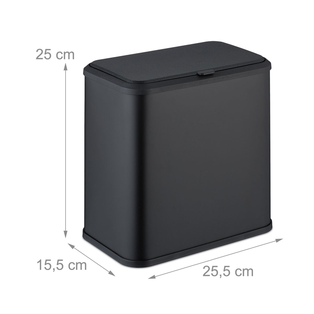 Suspendable waste bin 5 litres