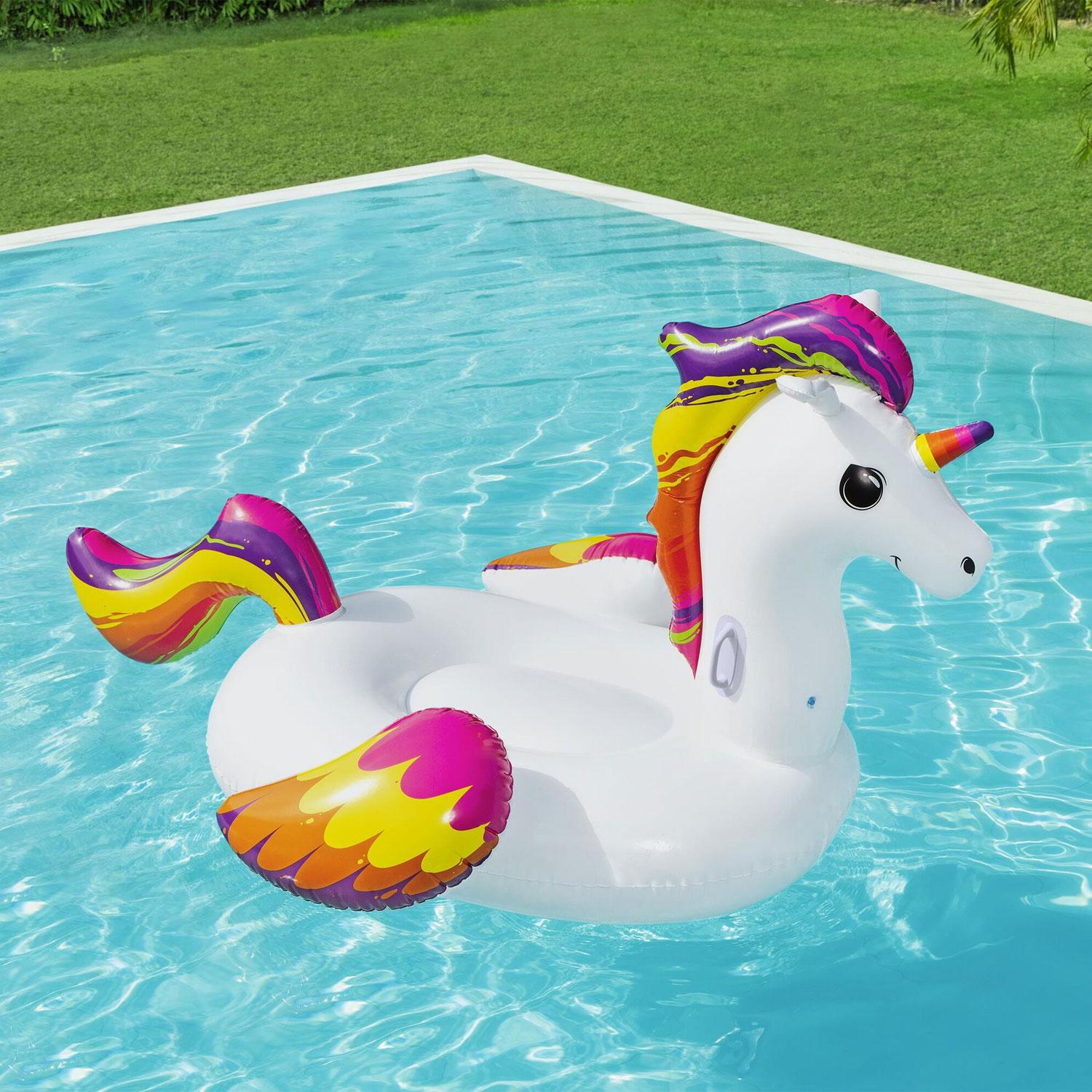 Swimming mattress Supersized Unicorn Ride-On 2.24m x 1.64m