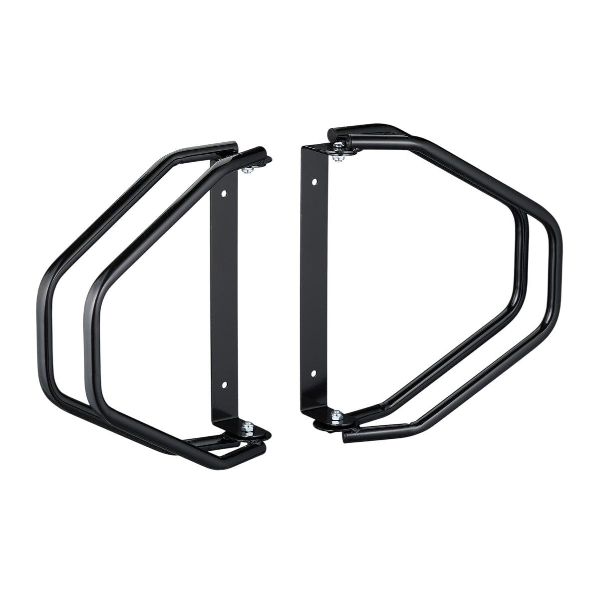 Swivel wall-mounted bicycle rack