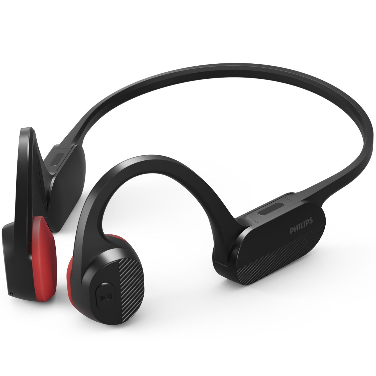 TAA5608BK Wireless open-ear sports headphones, bone conduction, IPX5 class. Black.