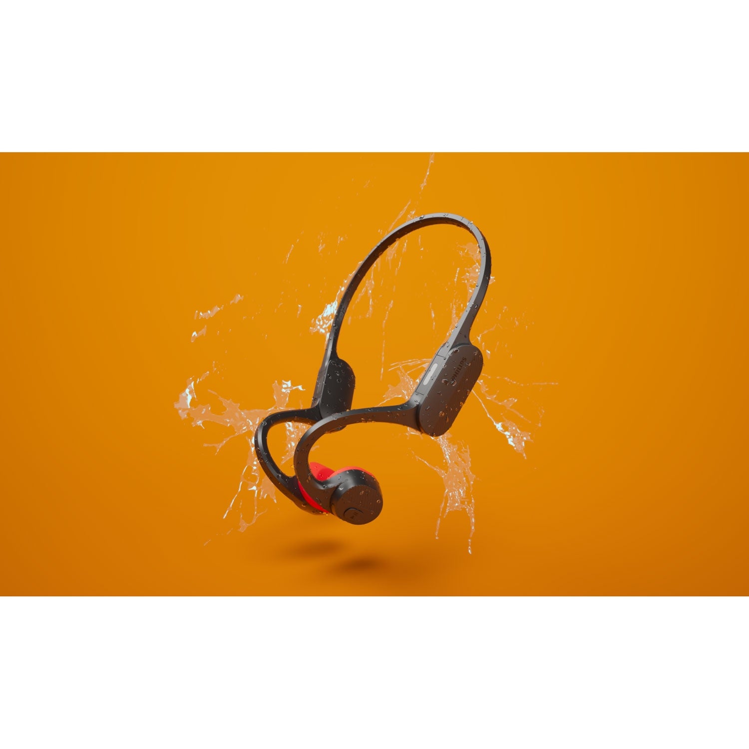 TAA5608BK Wireless open-ear sports headphones, bone conduction, IPX5 class. Black.