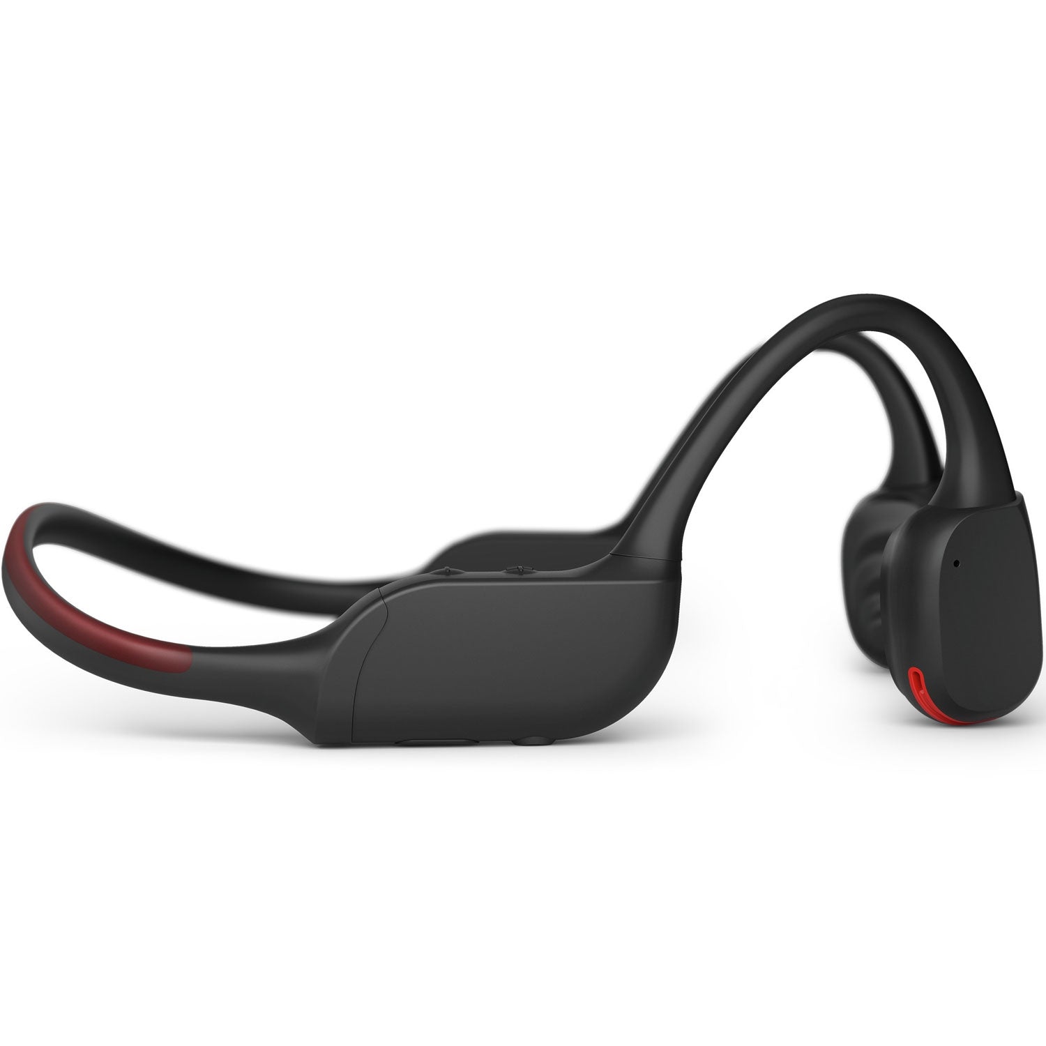 TAA7607BK Wireless open-ear sports headphones, Bone conduction, IPX66 class, Led lighting. Black.
