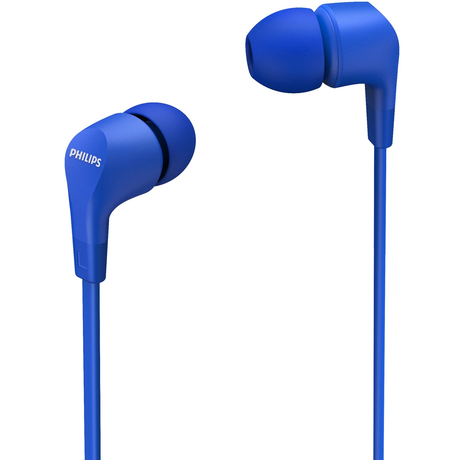 TAE1105BL Wired in-ear headphones with built-in remote control. Blue.