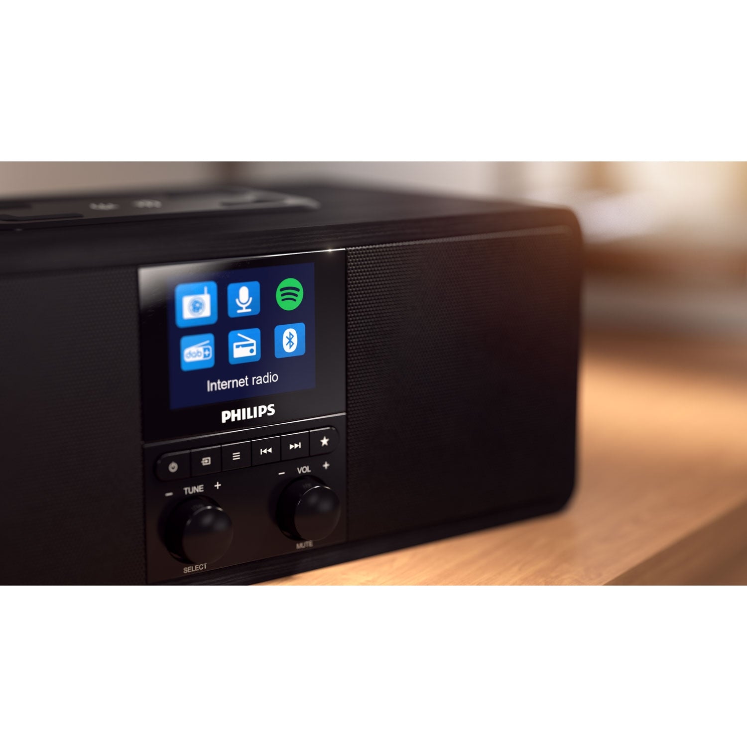 TAR8805 Internet radio with Stereo sound, Bluetooth, Spotify Connect.