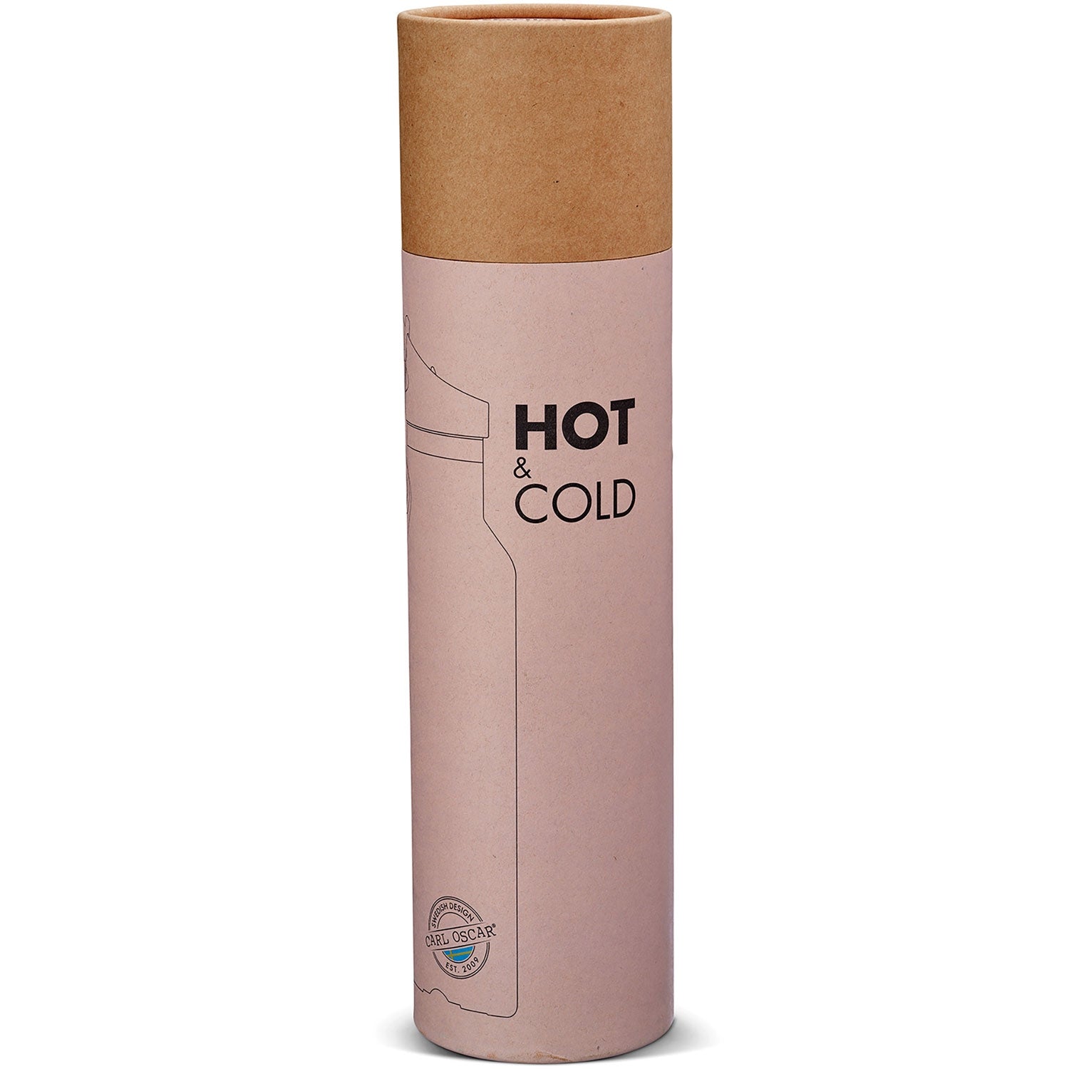 TEMP bottle 0.7 L - Pink