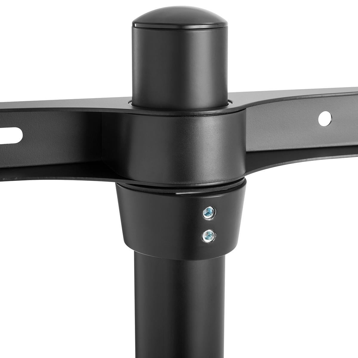 TV Floor Stand | 49 - 70 " | Maximum supported screen weight: 40 kg | V-shape Design | Anti-tip strap | Snap-lock | Aluminium / Steel | Black