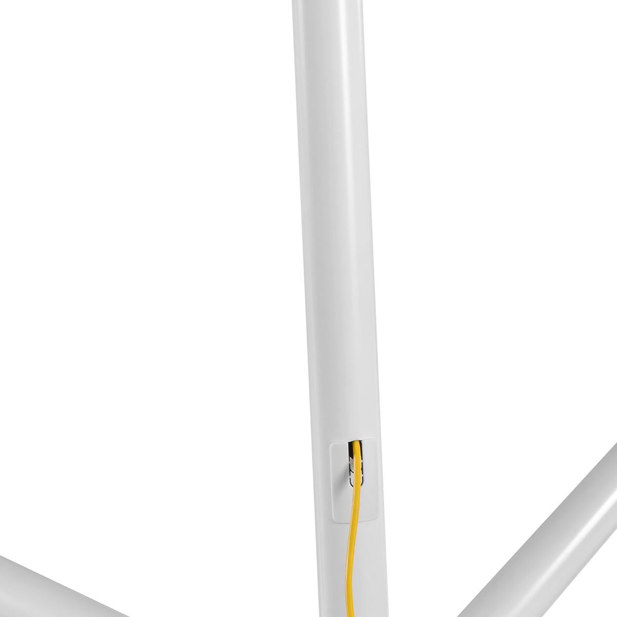 TV Floor Stand | 49 - 70 " | Maximum supported screen weight: 40 kg | V-shape Design | Anti-tip strap | Snap-lock | Aluminium / Steel | White