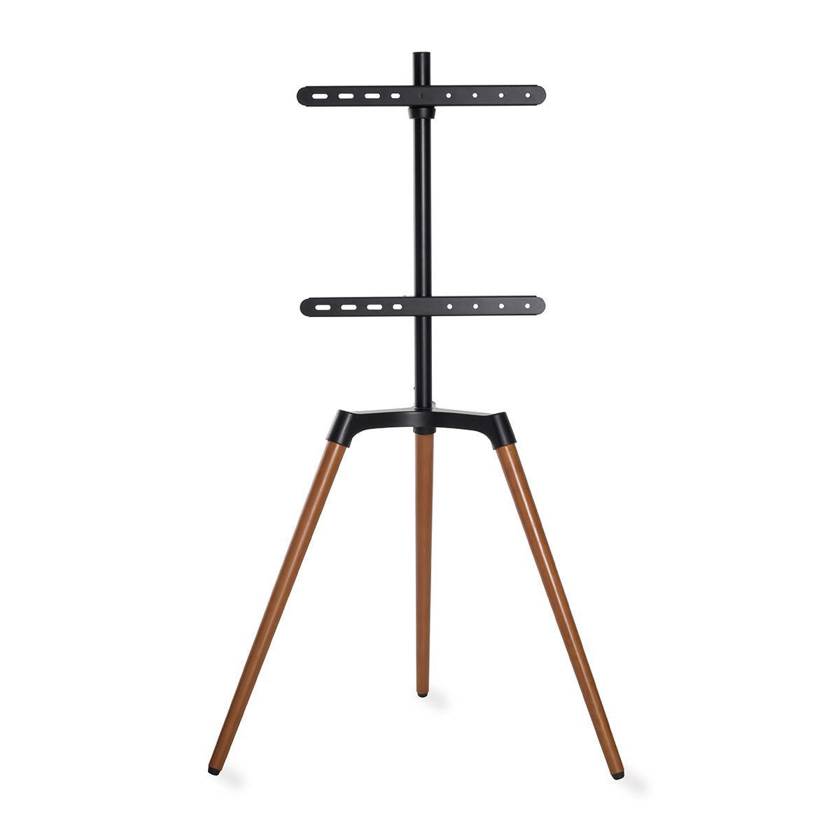 TV Floor Stand | 50 - 65 " | Maximum supported screen weight: 35 kg | Scandinavian Design | Rotatable | Anti-tip strap | Snap-lock | Aluminium / Steel | Black