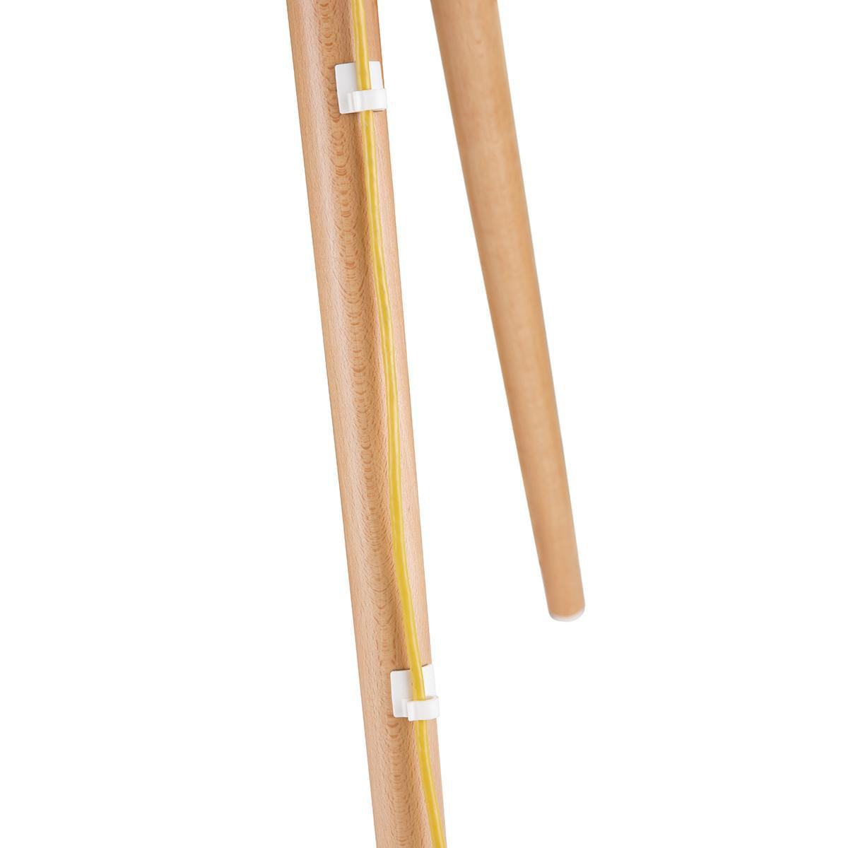TV Floor Stand | 50 - 65 " | Maximum supported screen weight: 35 kg | Scandinavian Design | Rotatable | Anti-tip strap | Snap-lock | Aluminium / Steel | White