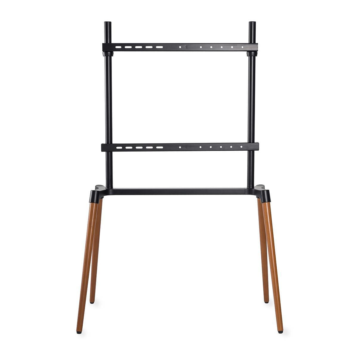 TV Floor Stand | 60 - 75 " | Maximum supported screen weight: 40 kg | Scandinavian Design | Anti-tip strap | Snap-lock | Aluminium / Steel | Black