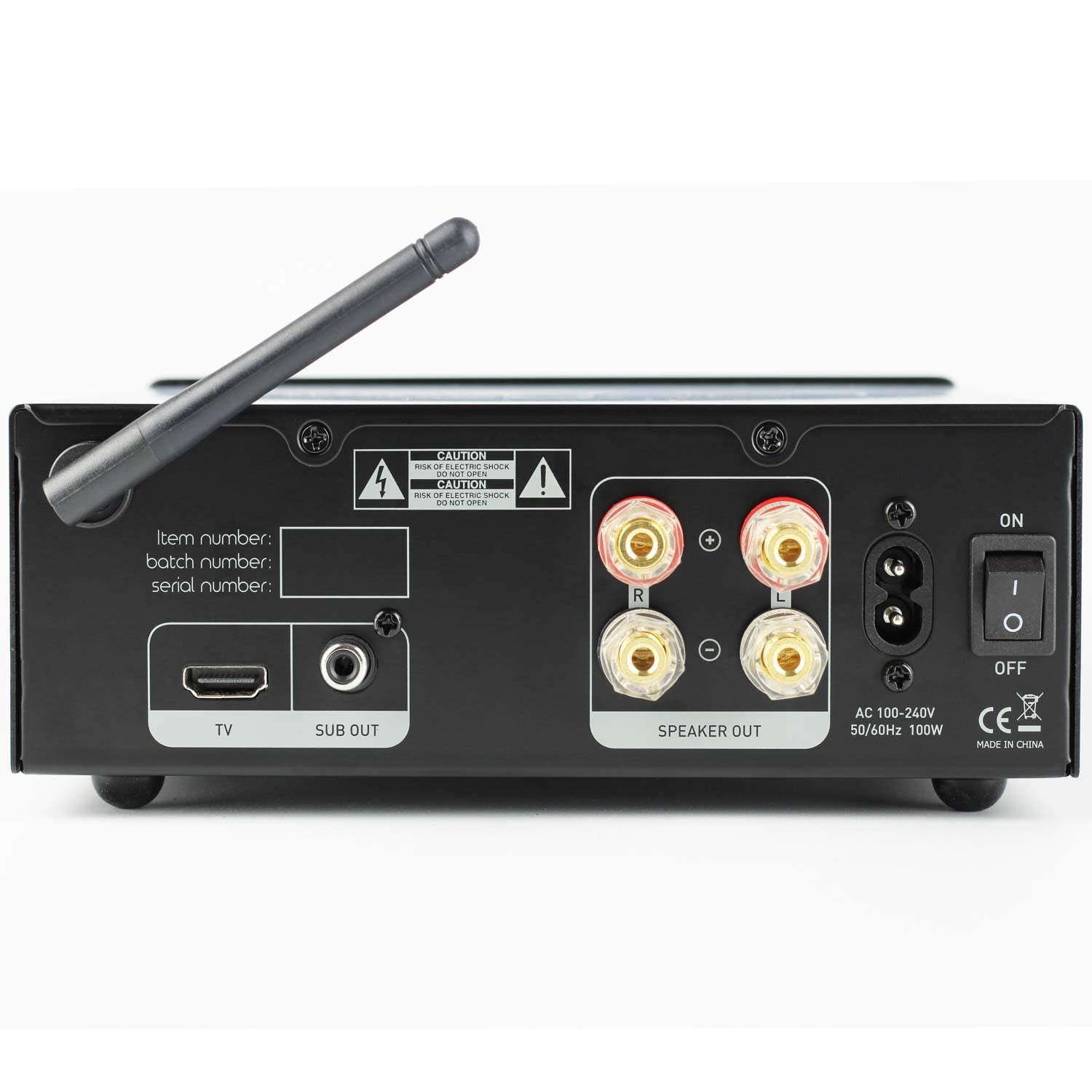 TVII Stereo amplifier for TV with HDMI