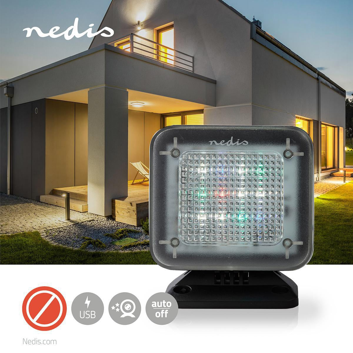 TV Simulator | USB Power | Indoor | Black