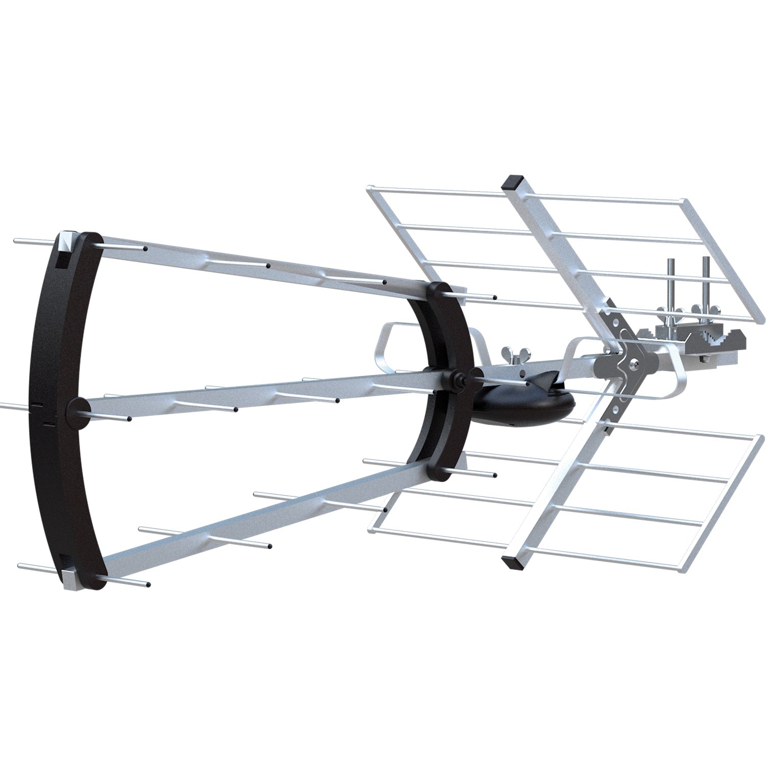 TV antenna for outdoor use - DVB-T2 LTE protection