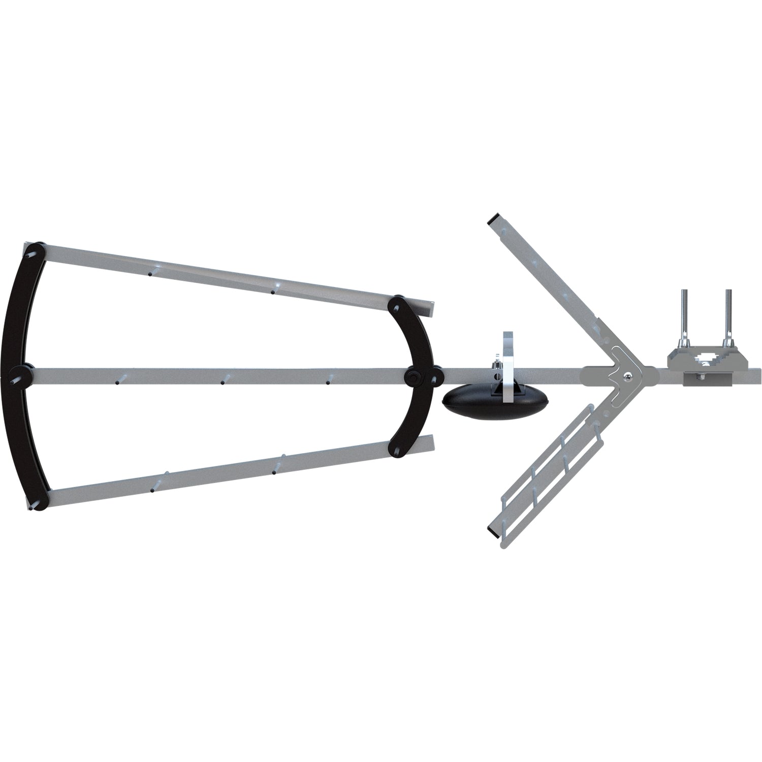 TV antenna for outdoor use - DVB-T2 LTE protection