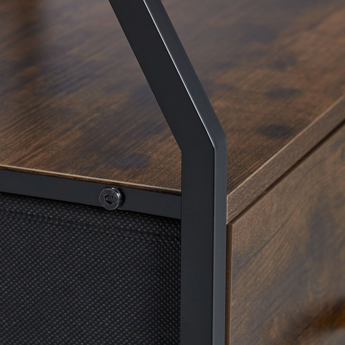 TV table in industrial style