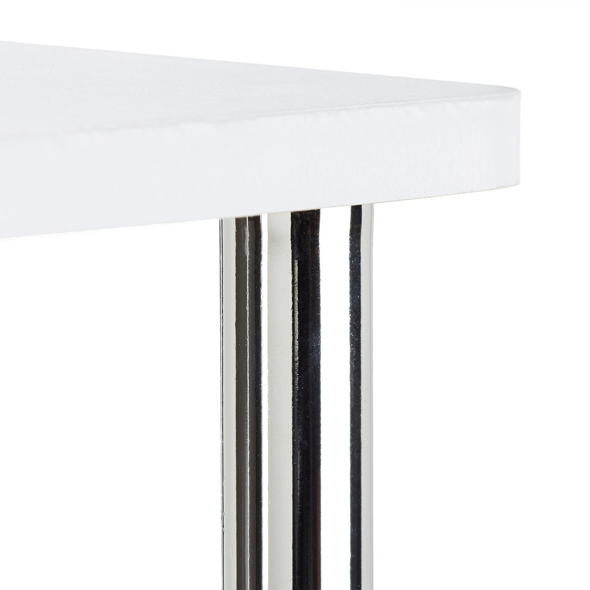 TV table white with wheels