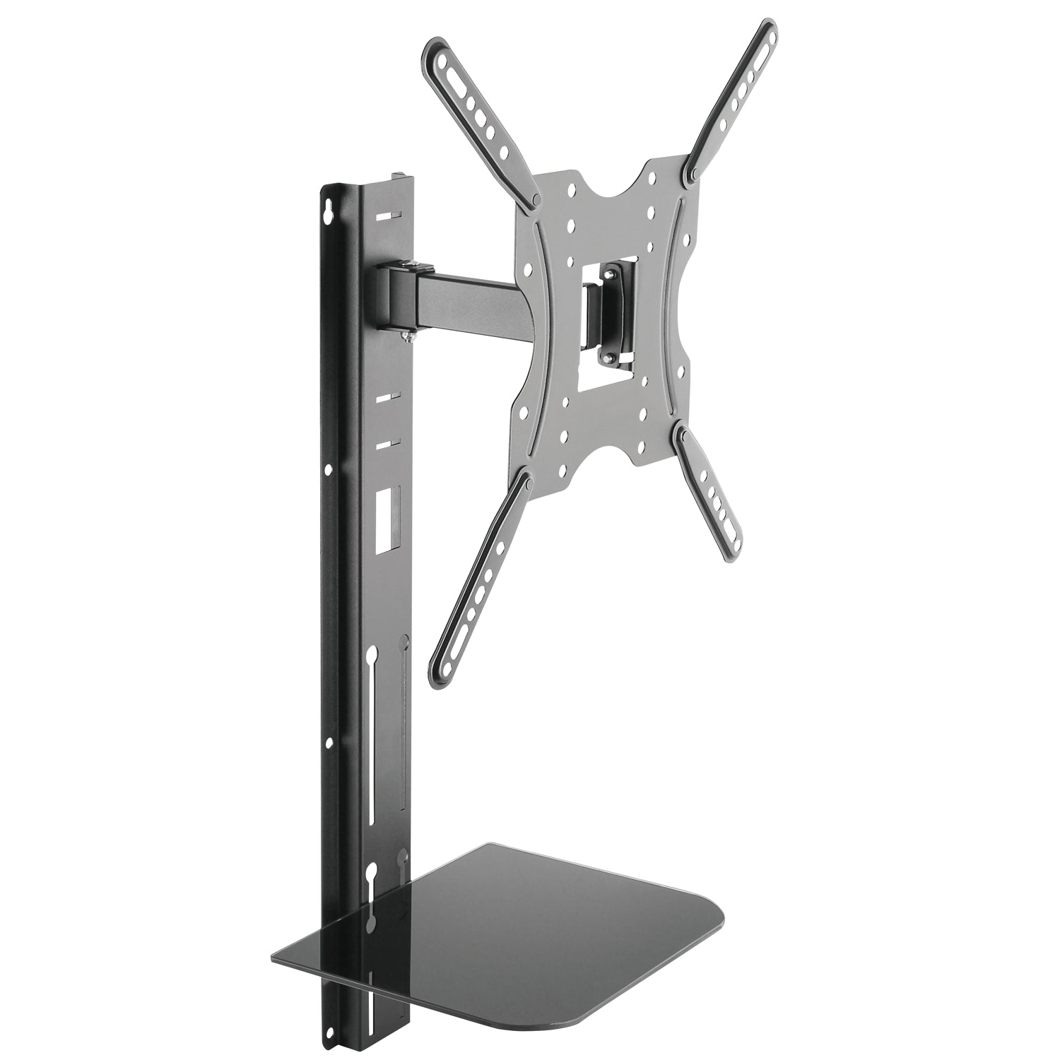 TV wall mount with shelf 32-55"