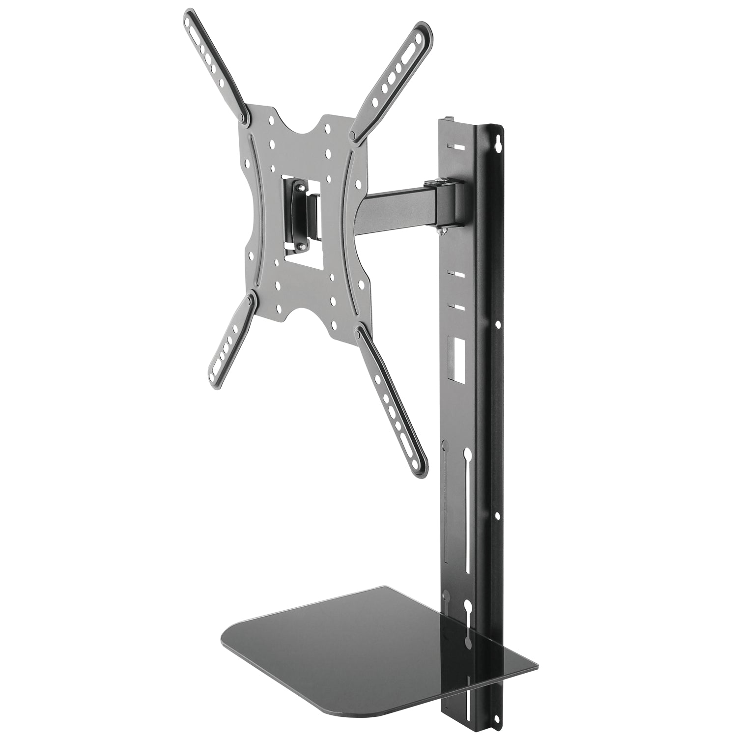 TV wall mount with shelf 32-55"