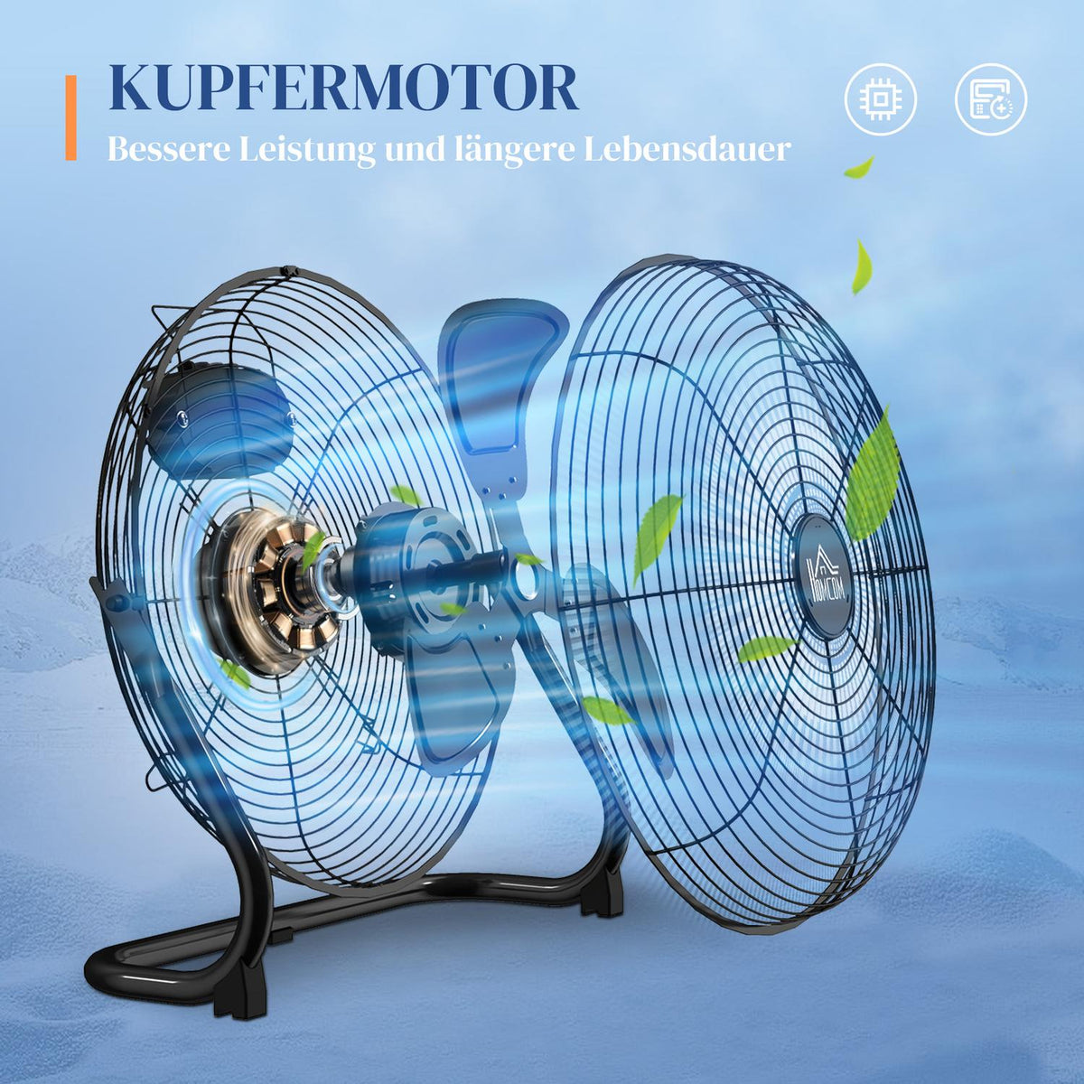 Table Fan Electric Fan with 4 Speed Levels, 120° Adjustable Angle for Home, Office, Bedroom, Black