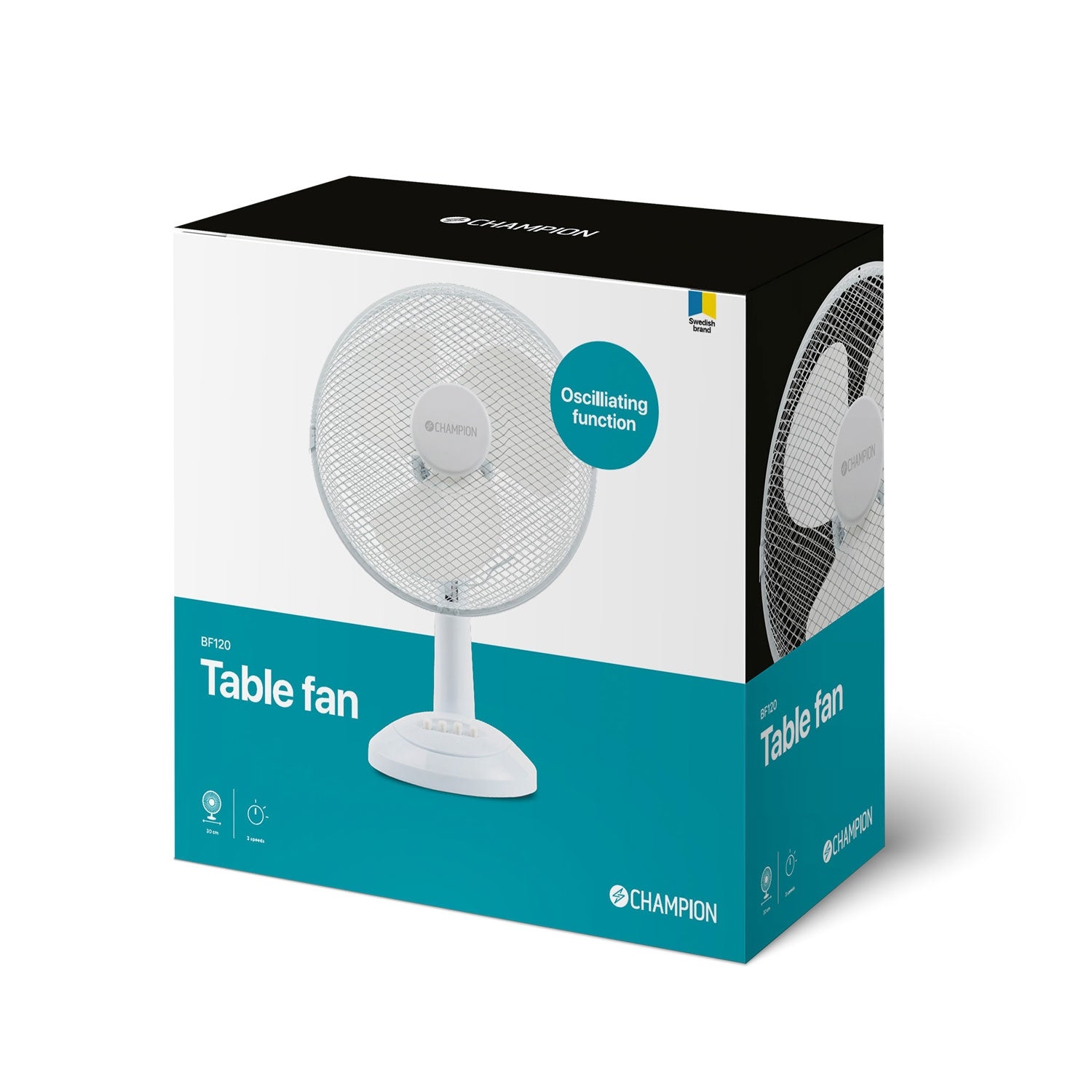 Table fan 30cm BF120 White