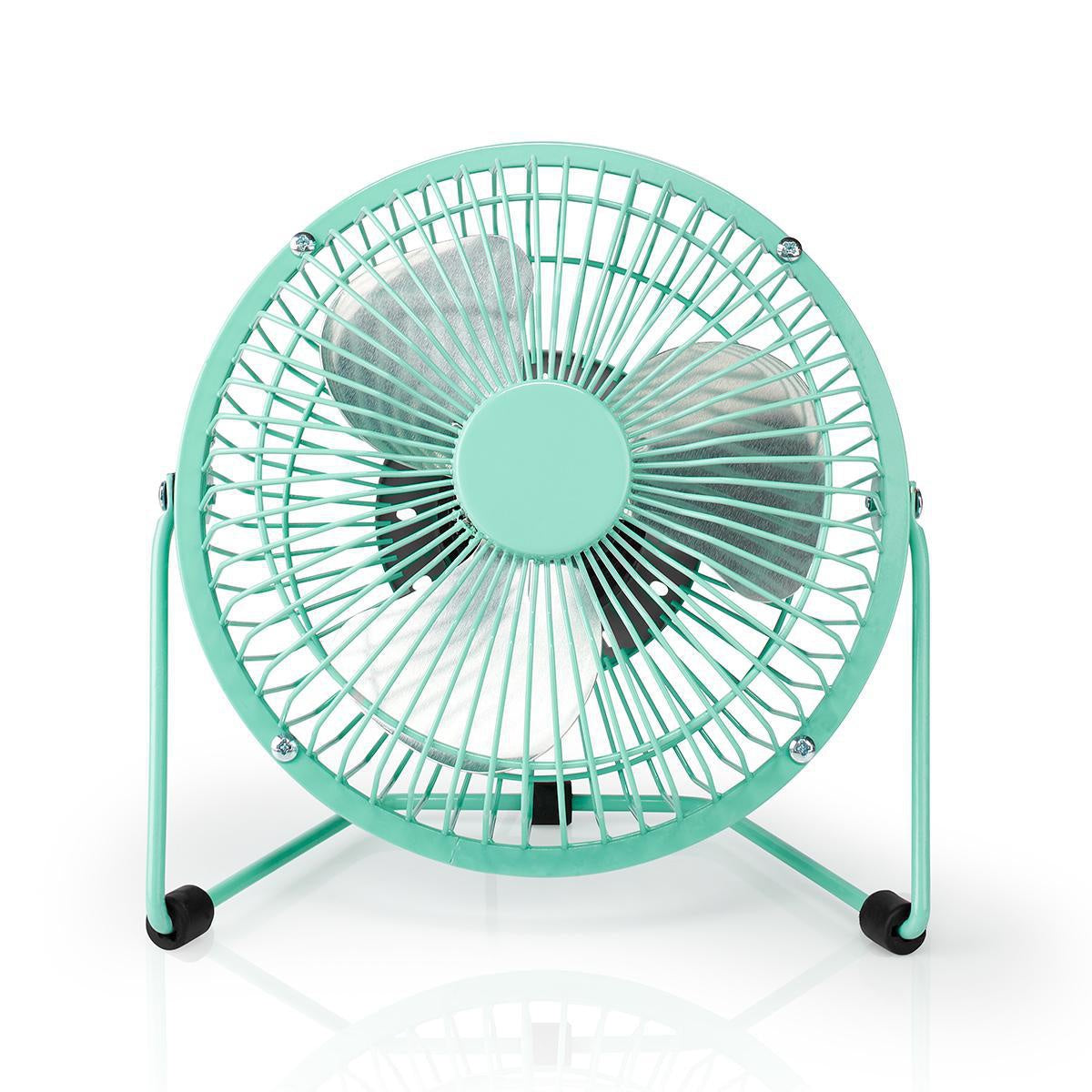 Table fan | USB Power | Diameter: 150 mm | 3 W| 1-Speed | Turquoise