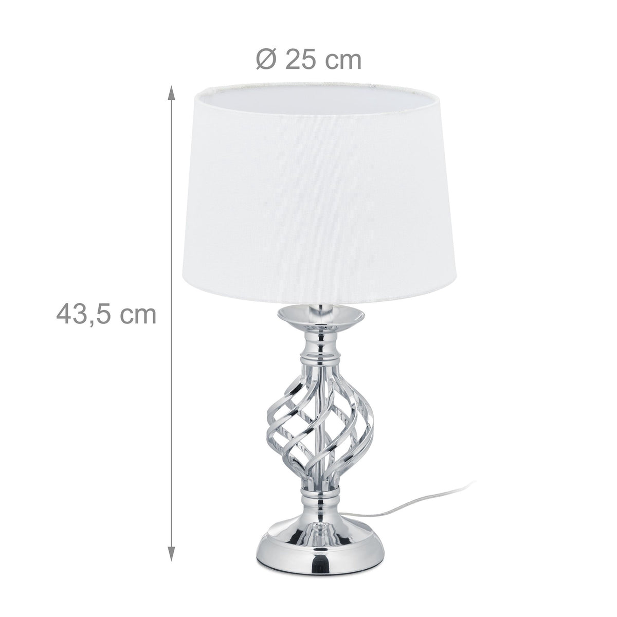 Table lamp modern dimmable