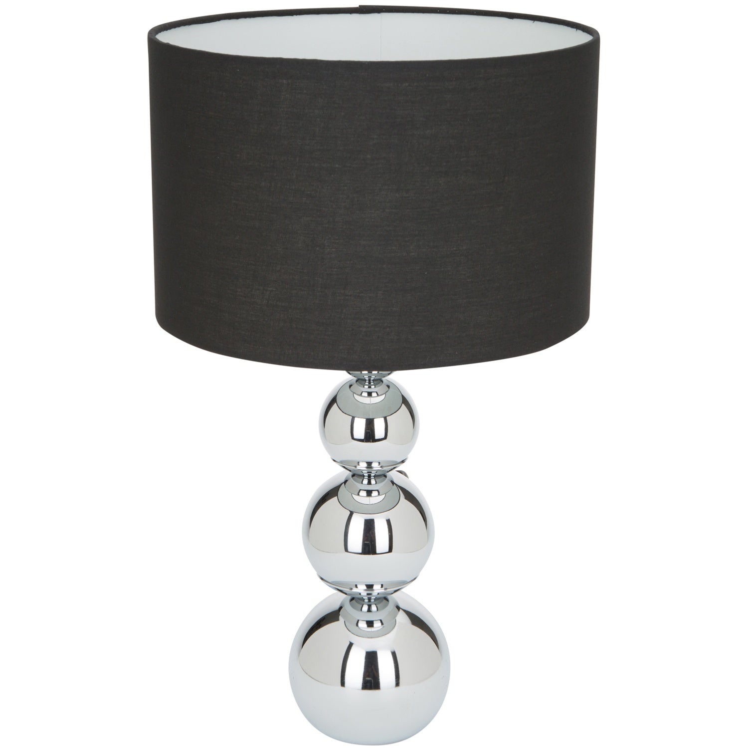 Table lamp touch & dim L Black