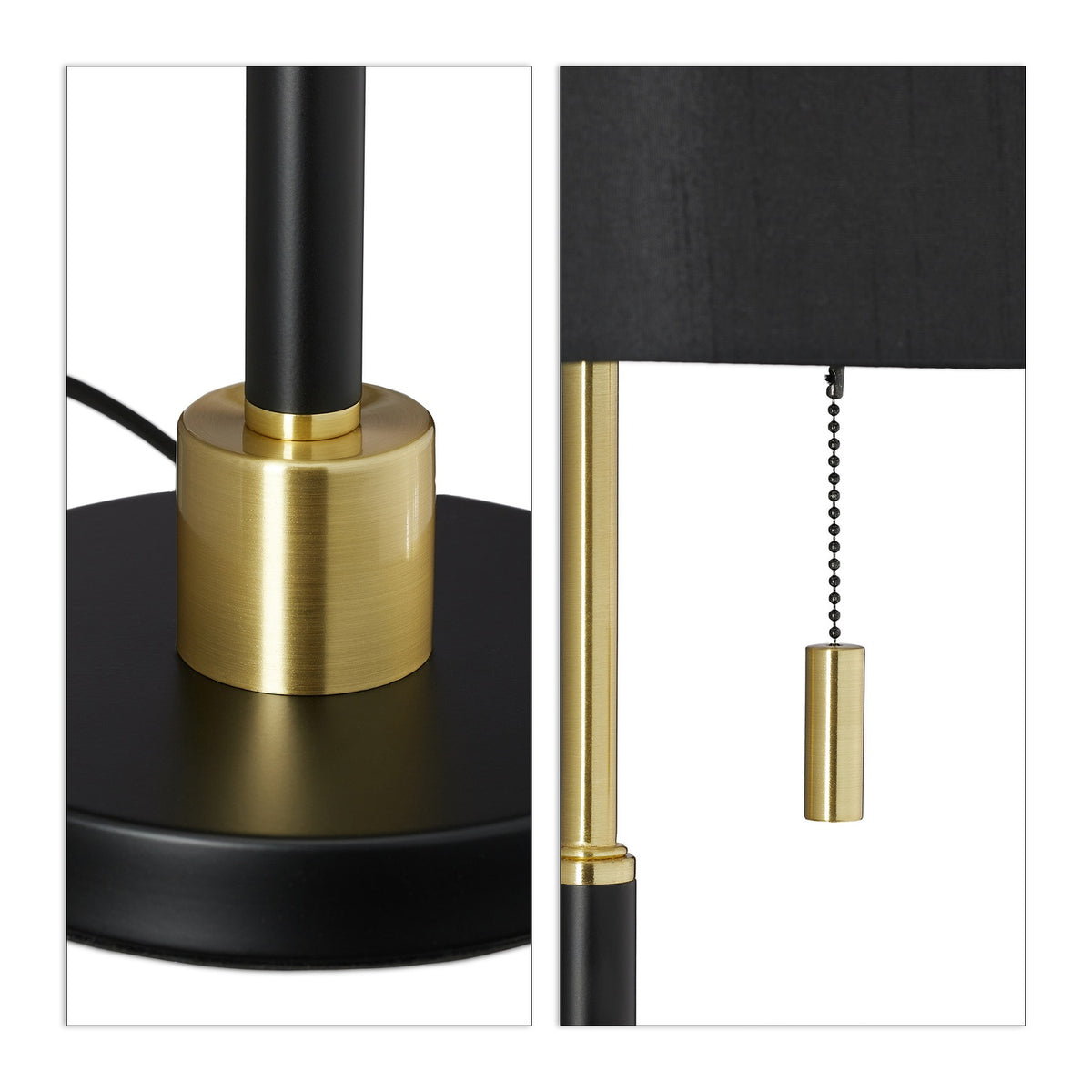 Table lamp with pull switch
