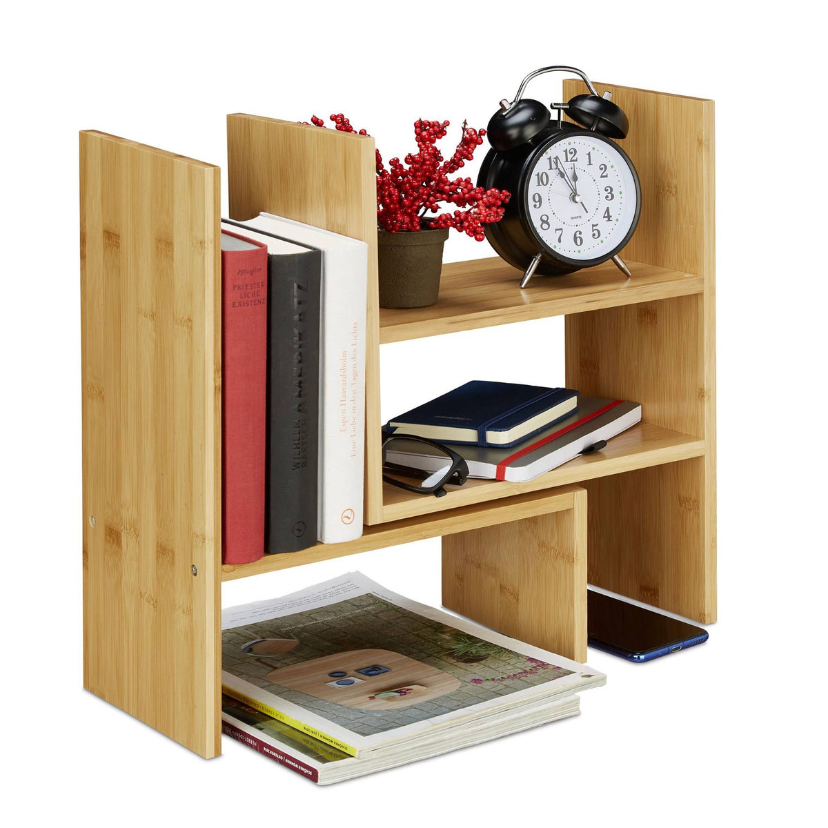 Table shelf in bamboo