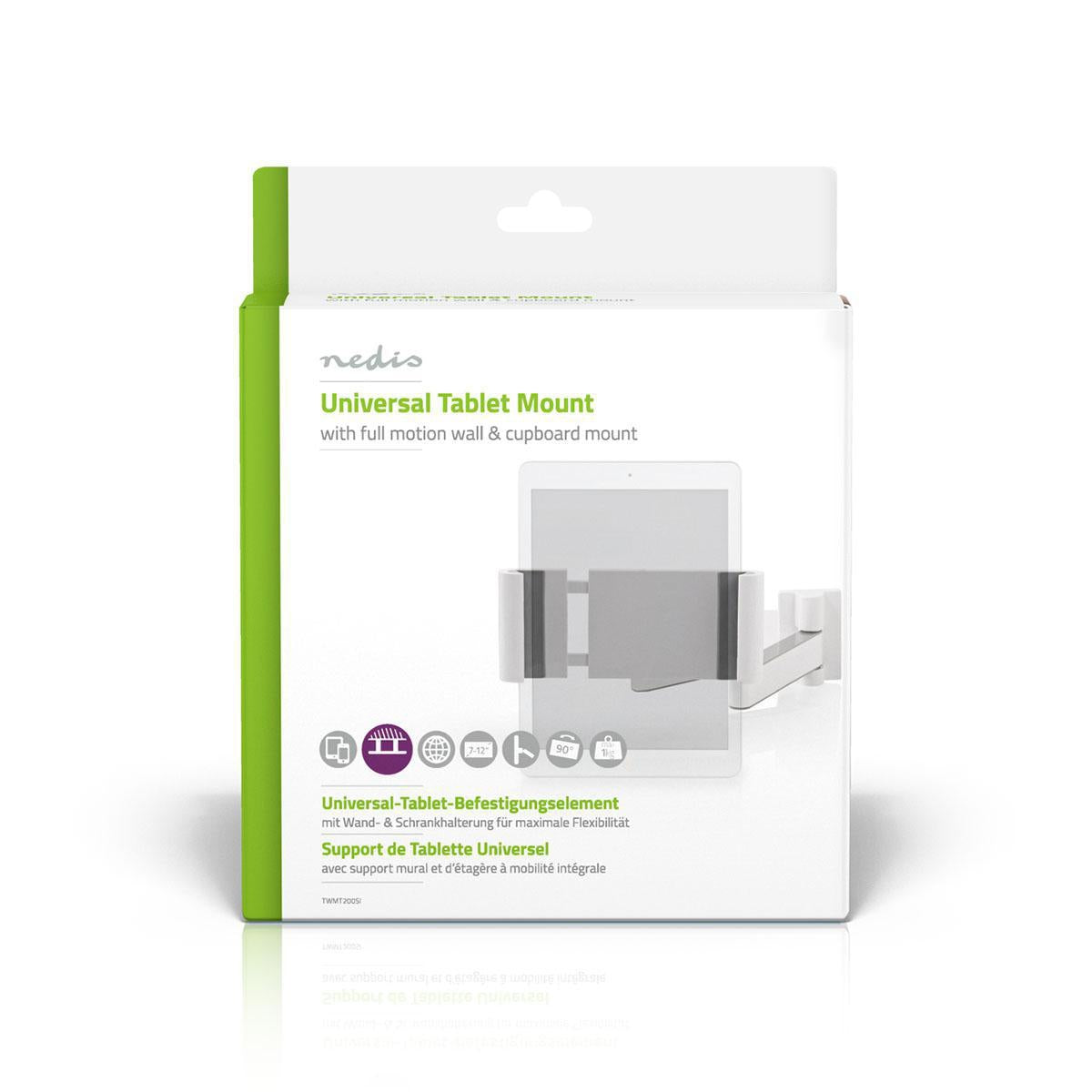 Tablet Mount | 7-12" | Fully Adjustable | Application: Wall