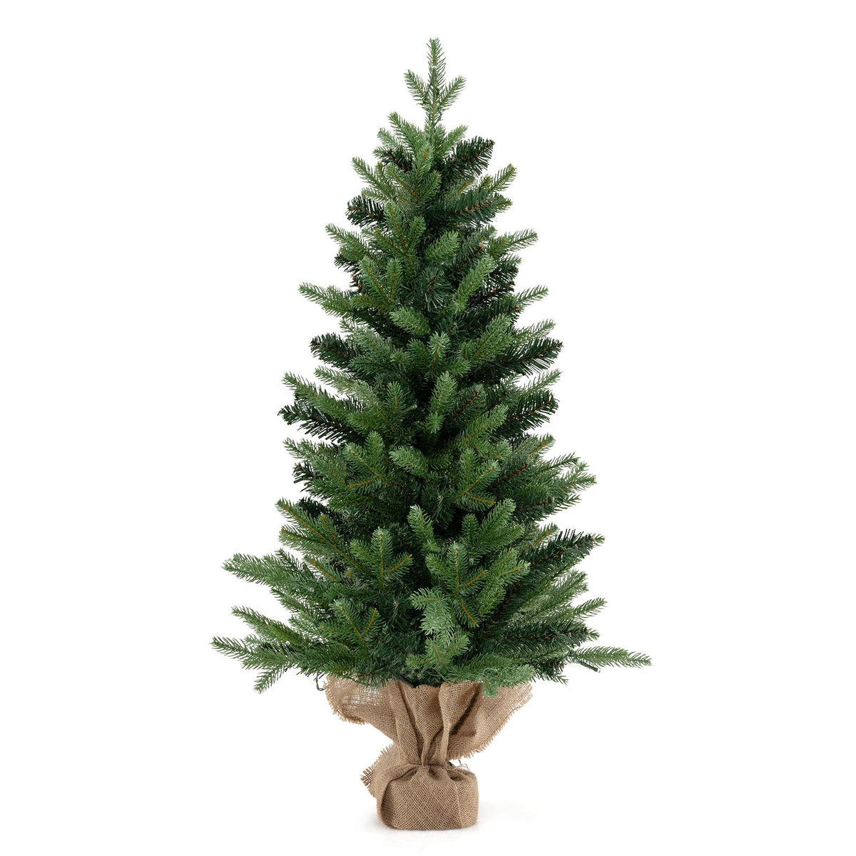 Tabletop Christmas Tree, 3 Ft, Battery-Operated, 50 Warm LED