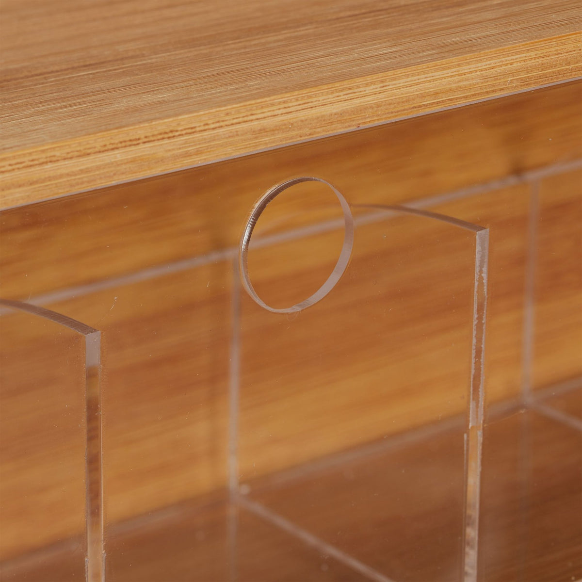 Tea box in bamboo
