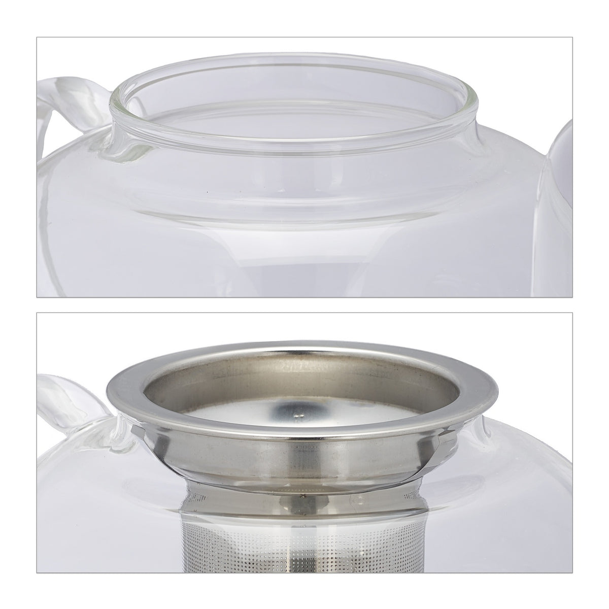 Teapot with strainer insert 1 l
