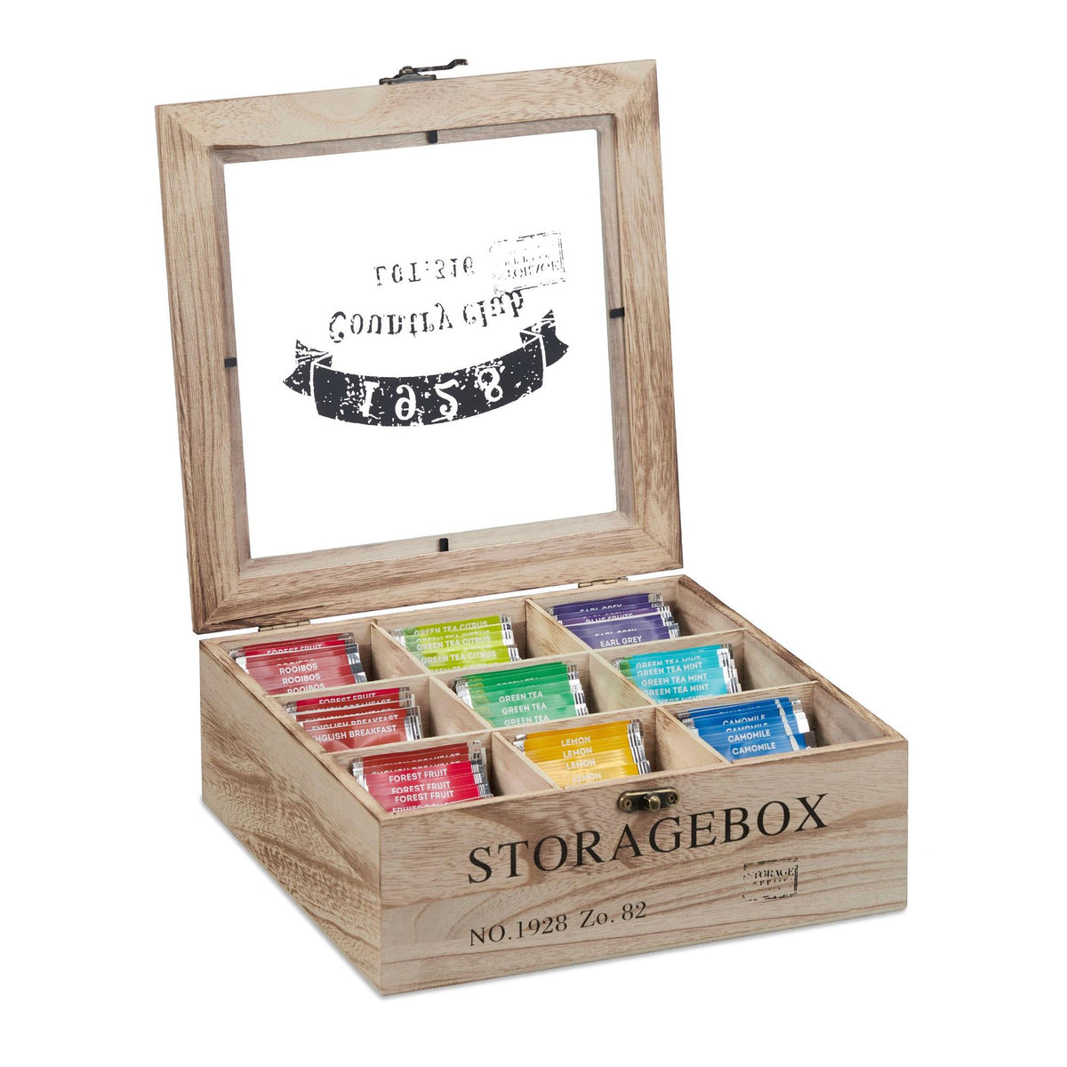 Tedosa in wood 9 compartments