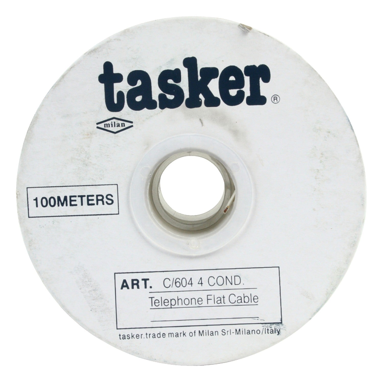 Telecom Cable 4x 7/0.12 - 100 m White