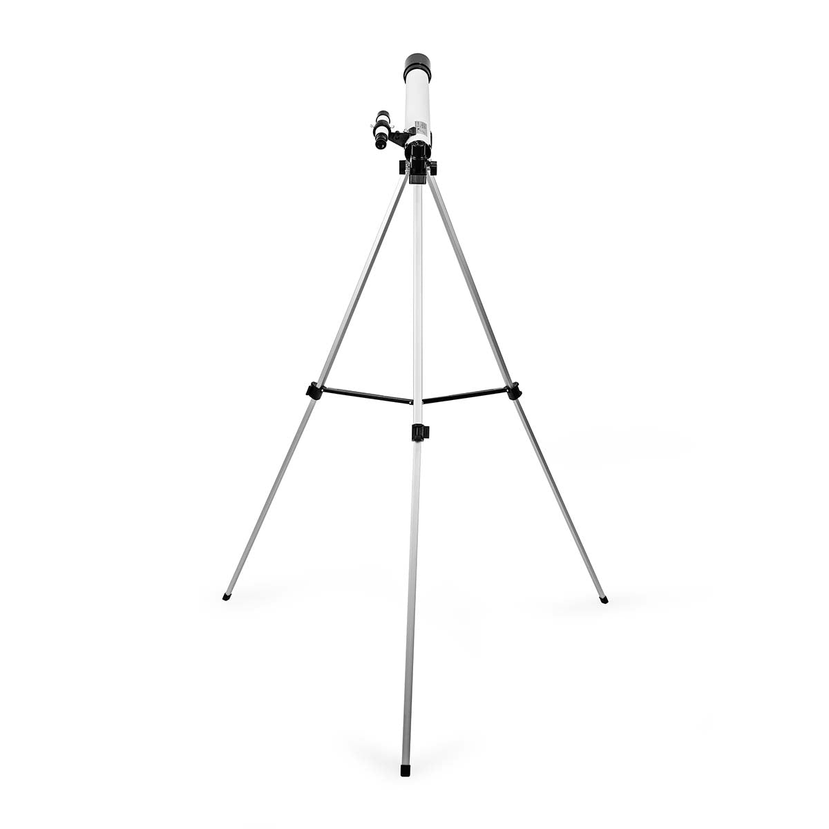 Telescope | Aperture: 50 mm | Focal length: 600 mm | Finder scope: 5 x 24 | Maximum working height: 125 cm | Tripod | Black / White