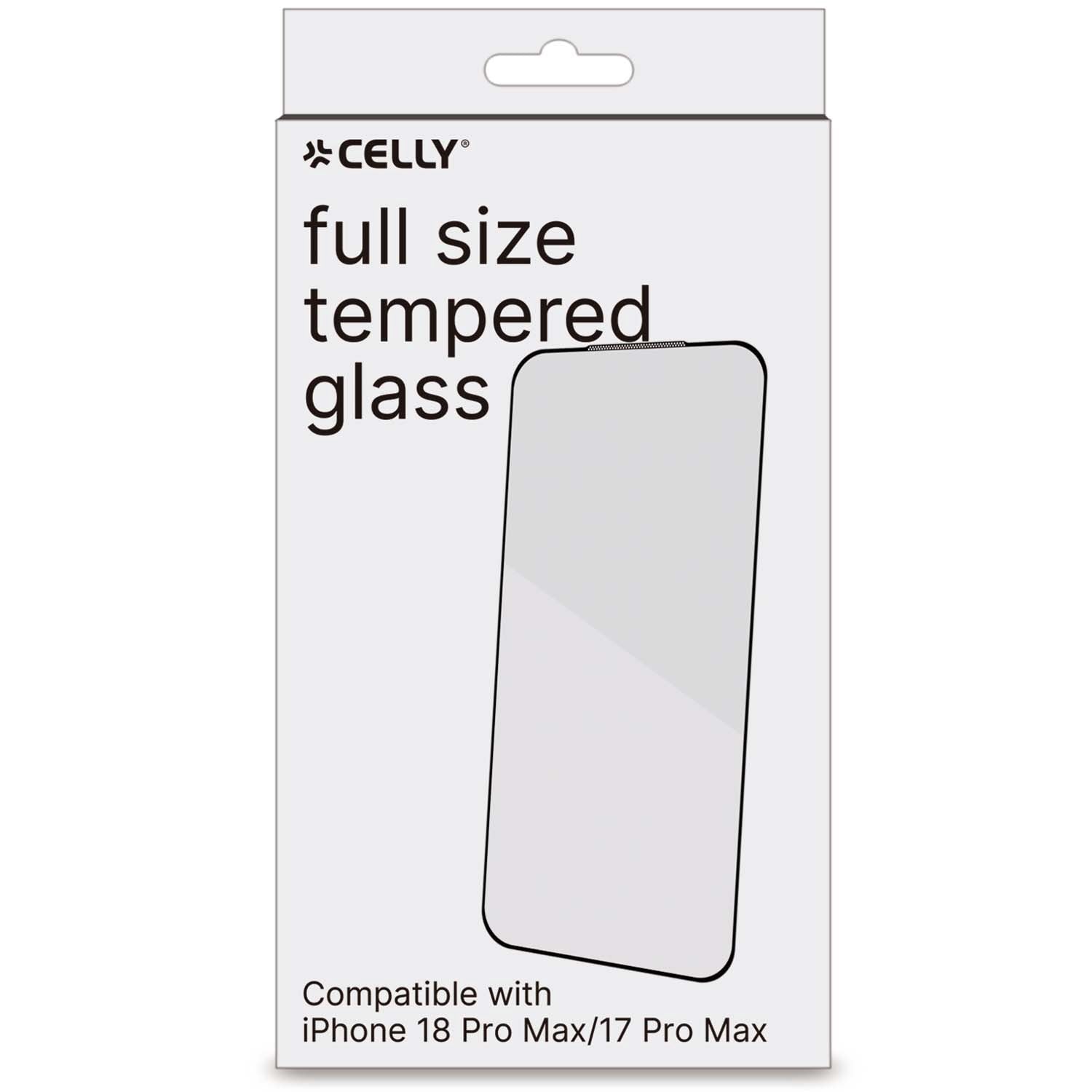 Tempered Glass Screen Protector for iPhone 18/17 Pro Max
