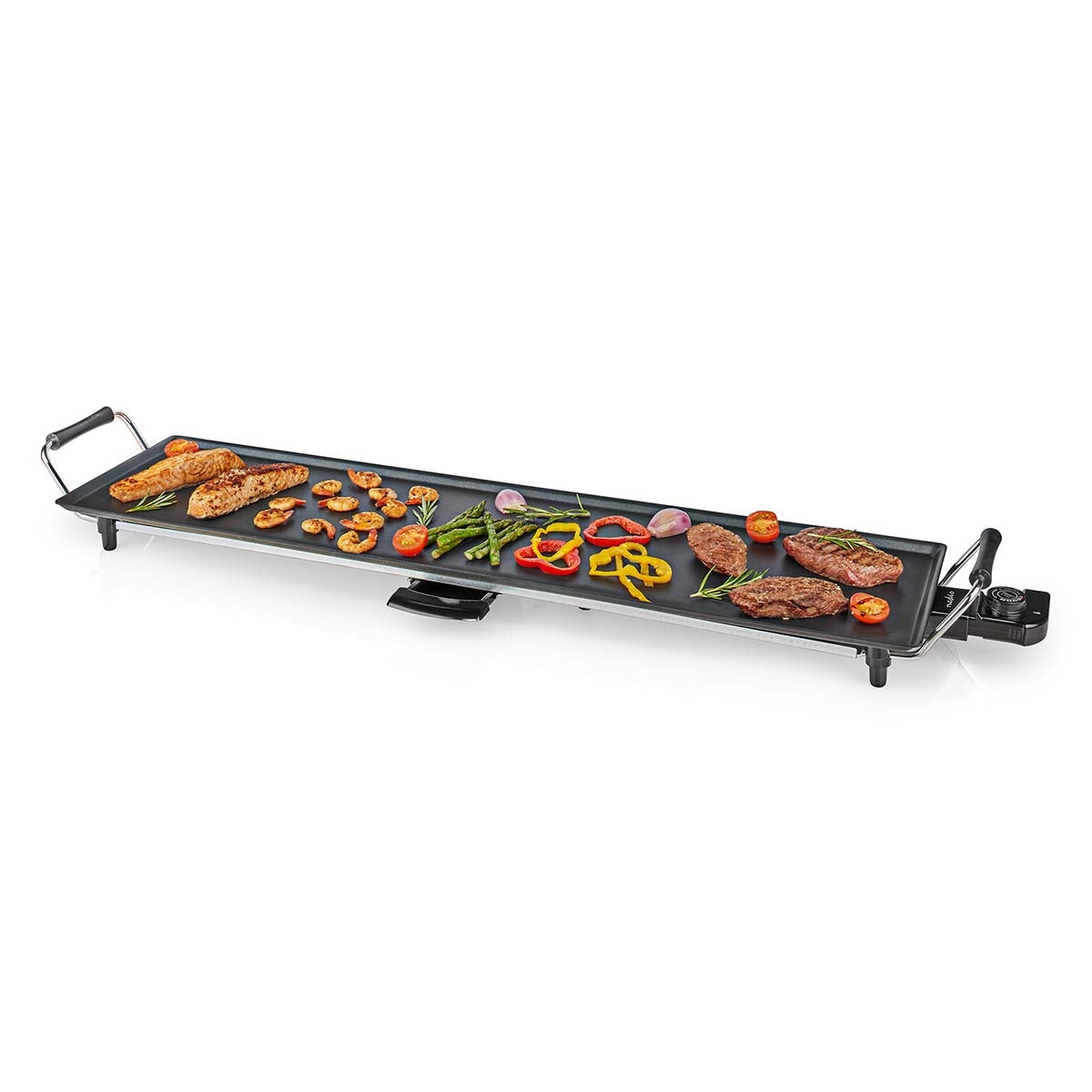 Teppanyaki Table Grill | Back surface (l x w): 90 x 23 cm | 5 Heat settings
