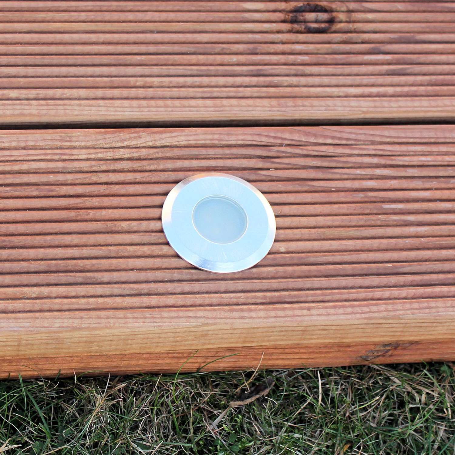 Terra recessed luminaire Aluminium