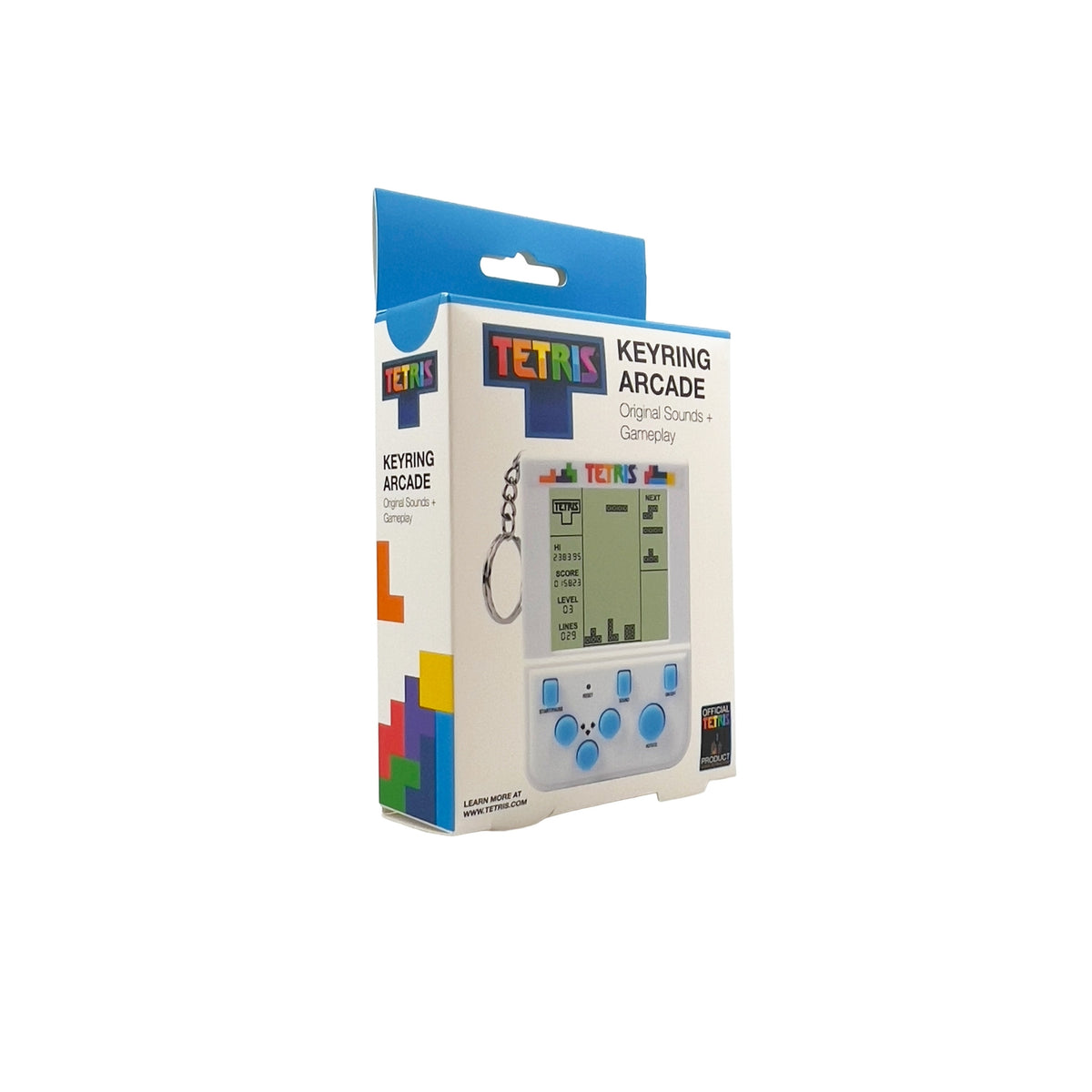 Tetris Arcade Keyring with Original Levels and Sounds