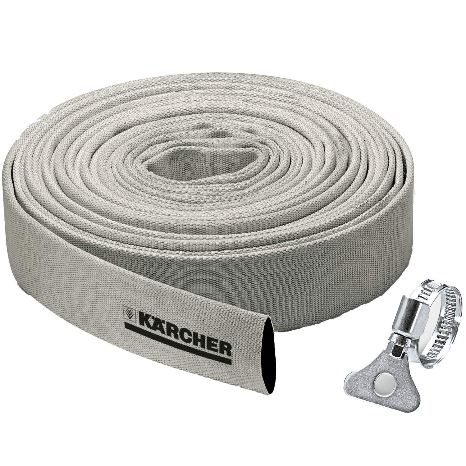 Textile-covered pump hose 10m