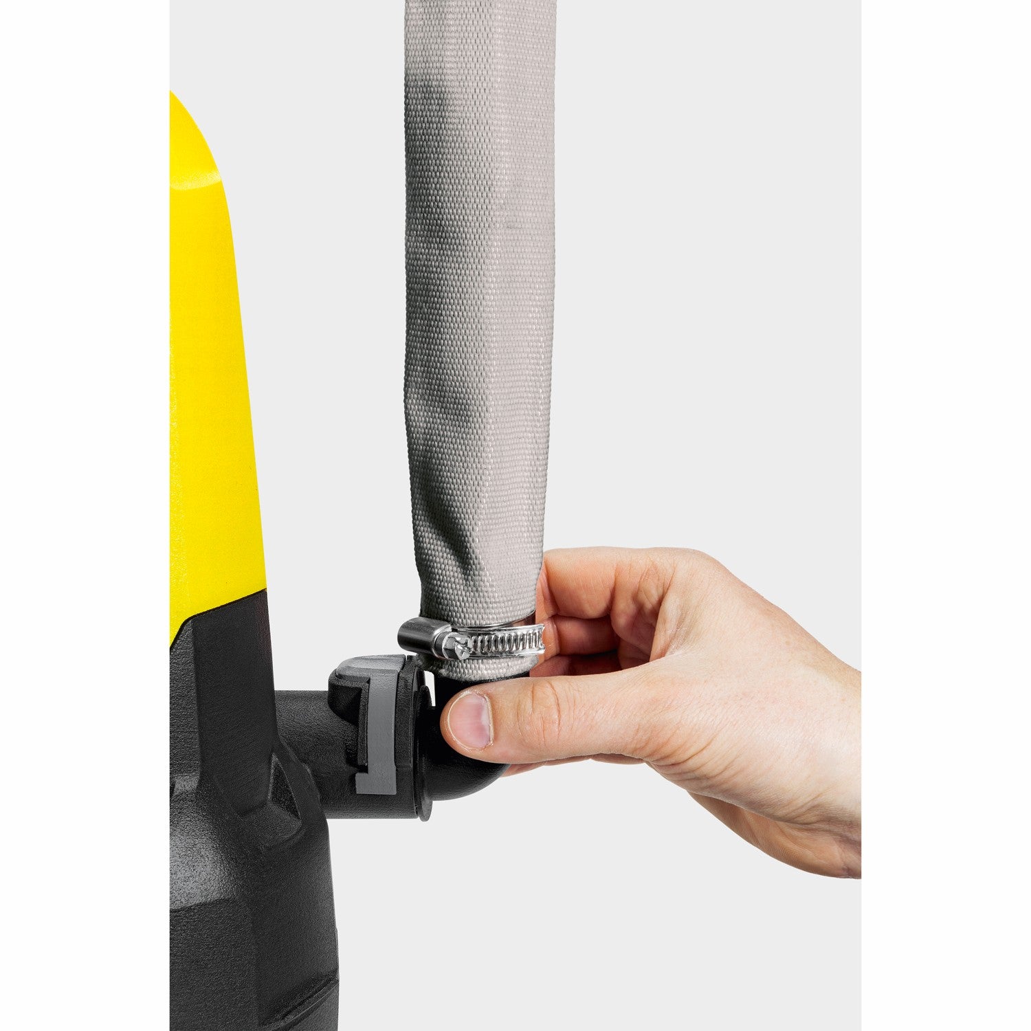 Textile-covered pump hose 10m