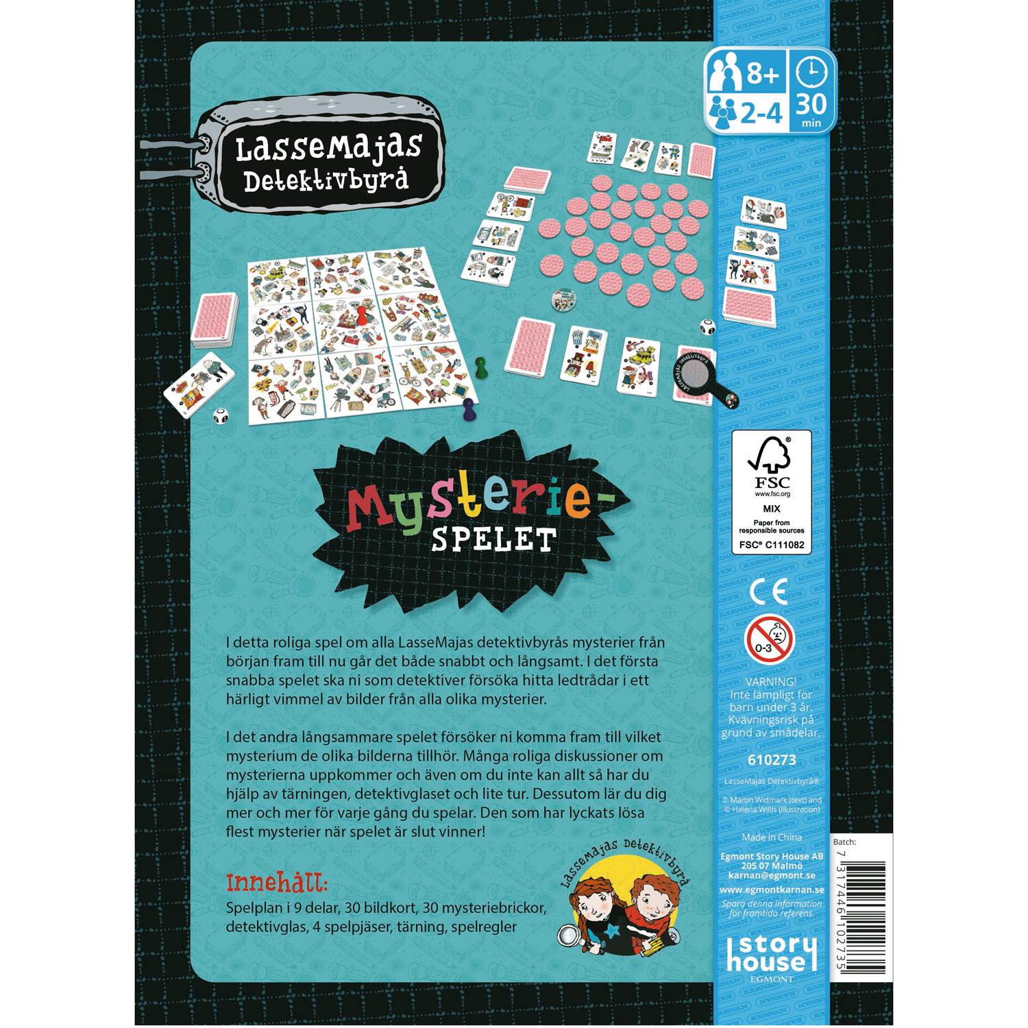 The Lasse-Maja Mystery Game