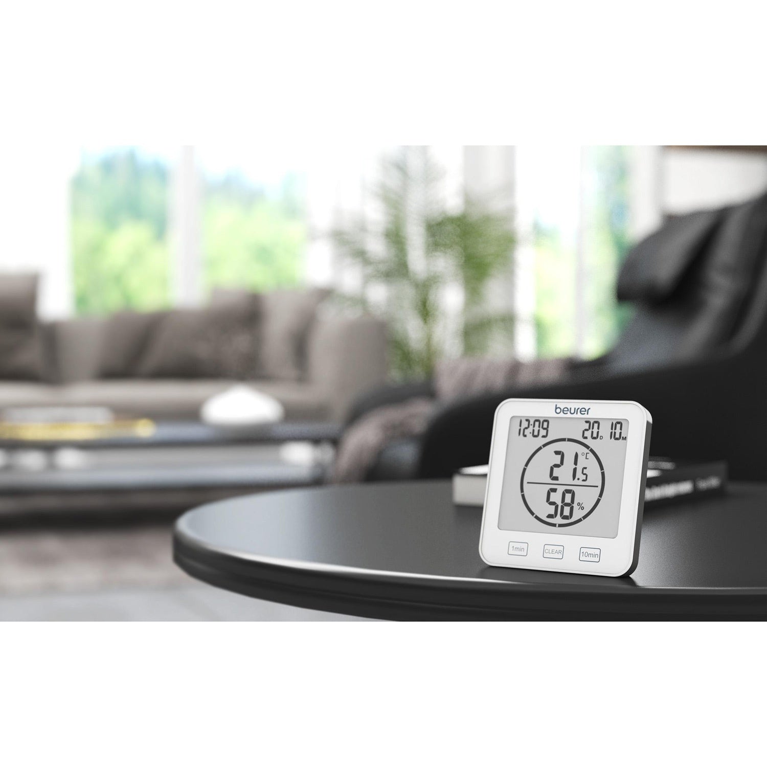 Thermo/Hygrometer HM22 Clock